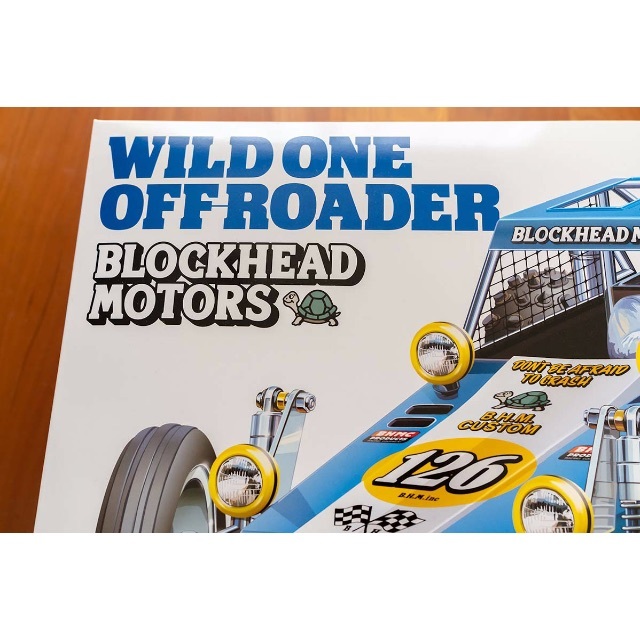 TAMIYA タミヤ ワイルドワンオフローダー BLOCKHEAD MOTORS 独特の素材