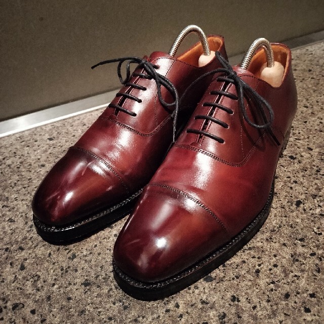 お金を節約 GRENSON セミブローグ 黒 footmaster UK5.5 kids-nurie.com
