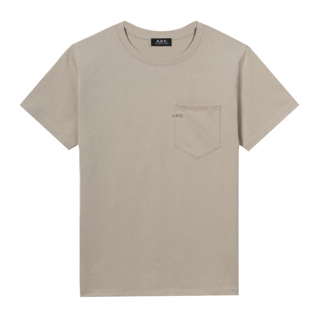 A.P.C(アーペーセー)のapc アーペーセー a.p.c.  Tシャツ　ロゴ　ポケットTシャツ レディースのトップス(Tシャツ(半袖/袖なし))の商品写真
