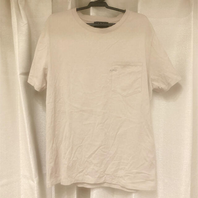 A.P.C(アーペーセー)のapc アーペーセー a.p.c.  Tシャツ　ロゴ　ポケットTシャツ レディースのトップス(Tシャツ(半袖/袖なし))の商品写真