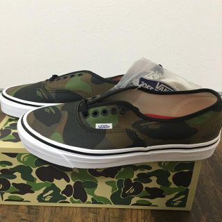 BAPE vans 1st camo AUTHENTIC M 27.5cm