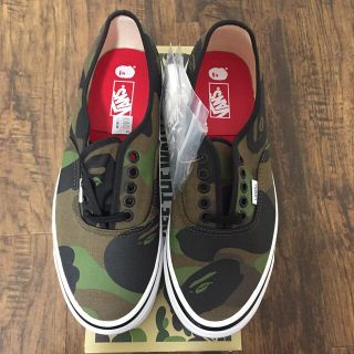 BAPE vans 1st camo AUTHENTIC M 27.5cm