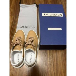 ジェーエムウエストン(J.M. WESTON)の☆新作☆J.M.WESTON/ジェイエムウエストン　レザースニーカー/7.5(スニーカー)