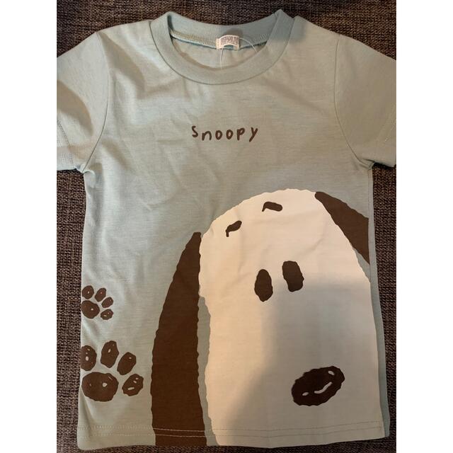 PEANUTS(ピーナッツ)の新品　スヌーピー半袖Ｔシャツ　100センチ キッズ/ベビー/マタニティのキッズ服男の子用(90cm~)(Tシャツ/カットソー)の商品写真