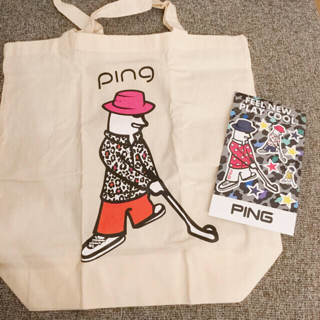 PING(ピン)のゴルフ　pingトートバッグ スポーツ/アウトドアのゴルフ(バッグ)の商品写真