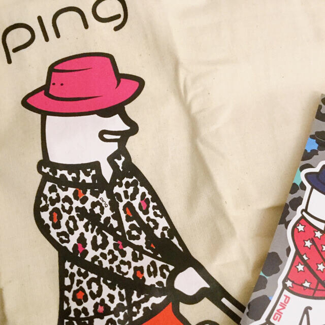 PING(ピン)のゴルフ　pingトートバッグ スポーツ/アウトドアのゴルフ(バッグ)の商品写真