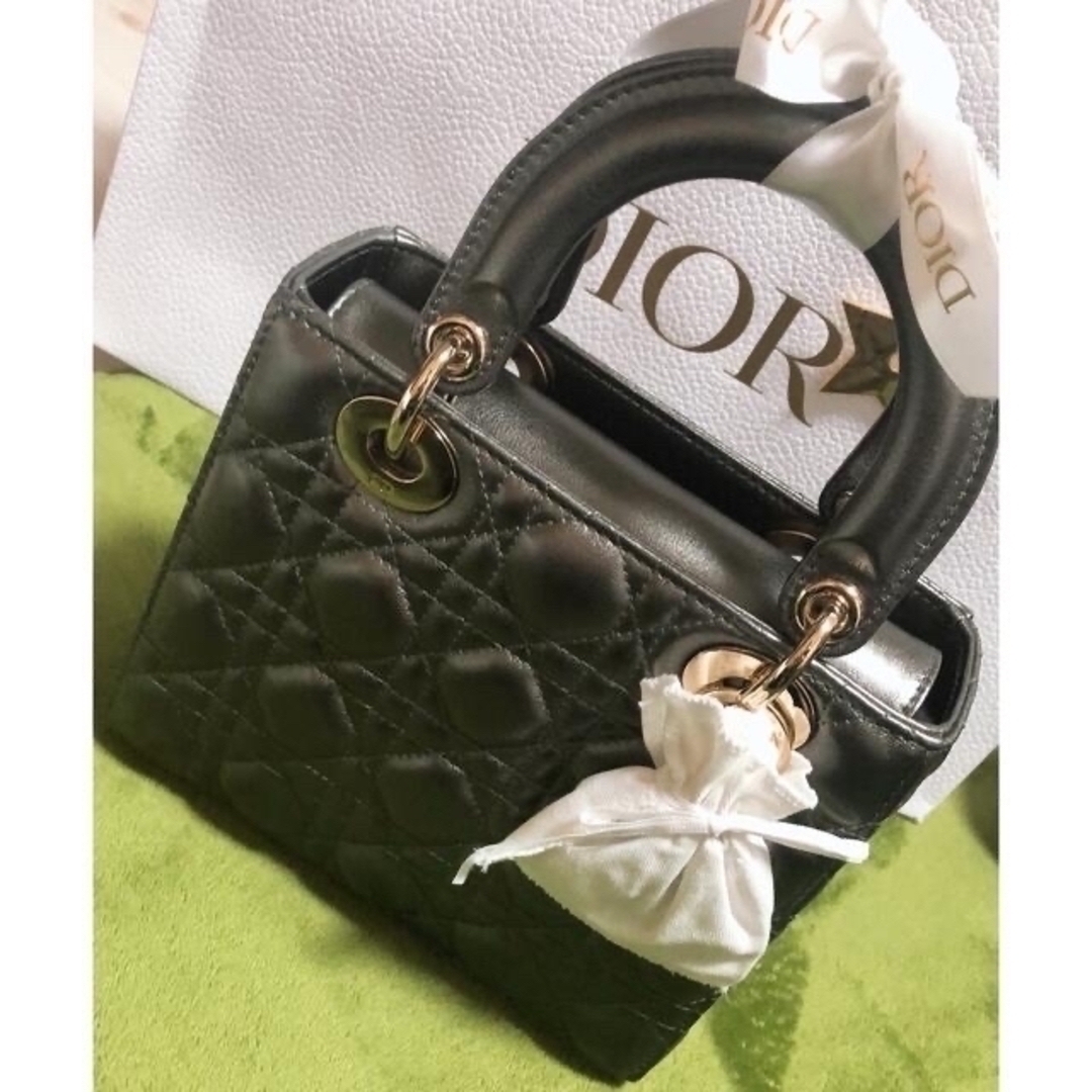 レディディオール最終値下げ！本物 Dior  レディ バッグ 新品美品