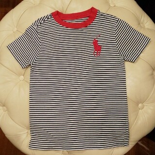 ラルフローレン(Ralph Lauren)のラルフローレン 半袖Tシャツ 130 細ボーダー(Tシャツ/カットソー)