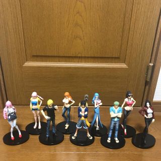 ワンピース(ONE PIECE)のワンピース　フィギュア 9体セット　ジーンズフリーク　デニム　希少(フィギュア)