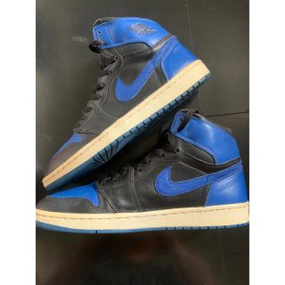 ナイキ(NIKE)のNIKE AIR JORDAN 1 RETRO ROYAL 2001 値下げ可(スニーカー)