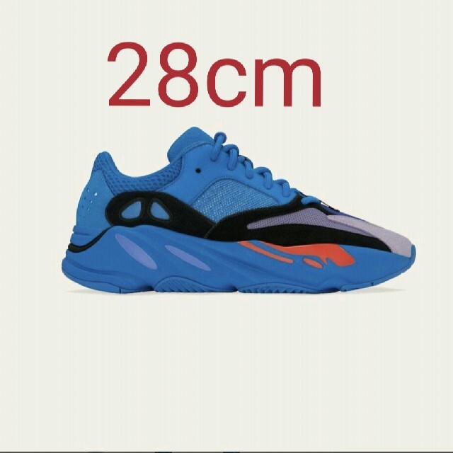 adidas YEEZY Boost 700 HI-RES Blue 28cm メンズの靴/シューズ(スニーカー)の商品写真