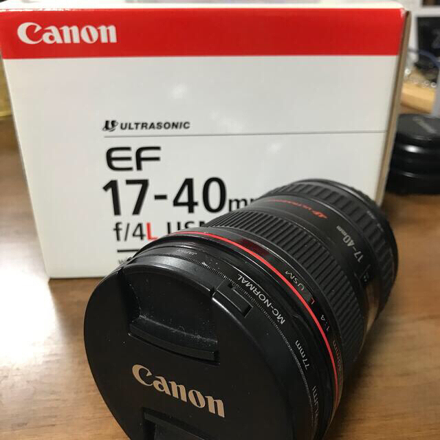 Canon(キヤノン)のCanon  交換レンズ EF17-40F4L USM  スマホ/家電/カメラのカメラ(レンズ(ズーム))の商品写真