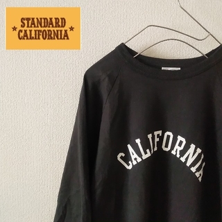 スタンダードカリフォルニア(STANDARD CALIFORNIA)のSD HEAVYWEIGHT LOGO BASEBALL TEE 古着(Tシャツ/カットソー(七分/長袖))