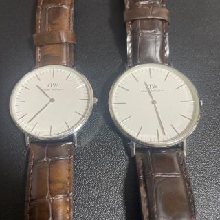 ダニエルウェリントン(Daniel Wellington)の【たこやき様専用】ダニエルウェリントン腕時計　ペア(腕時計)