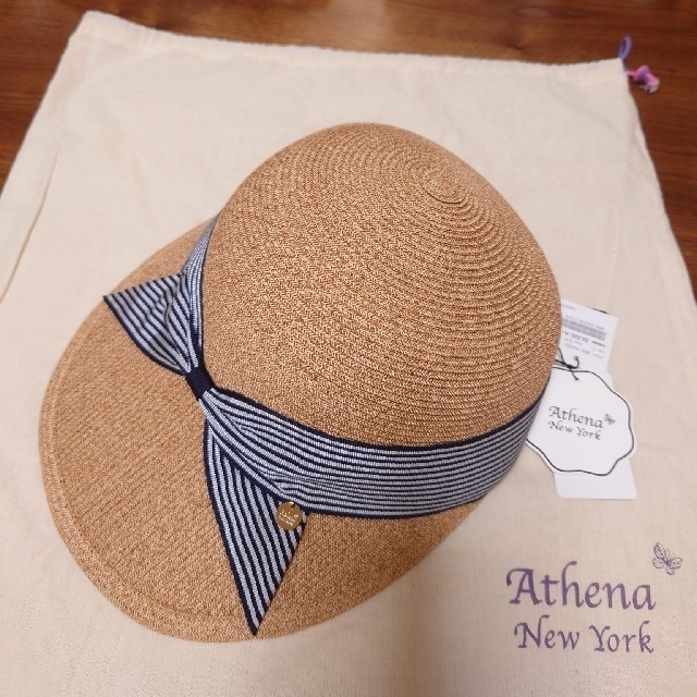 Athena New York/アシーナニューヨーク ニコル ストライプキャップ