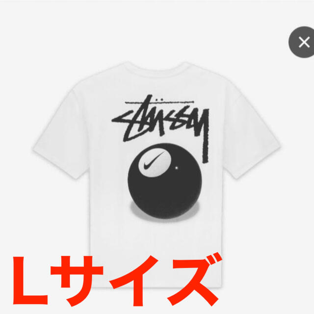 Stussy × Nike SS 8 Ball T-Shirt White L