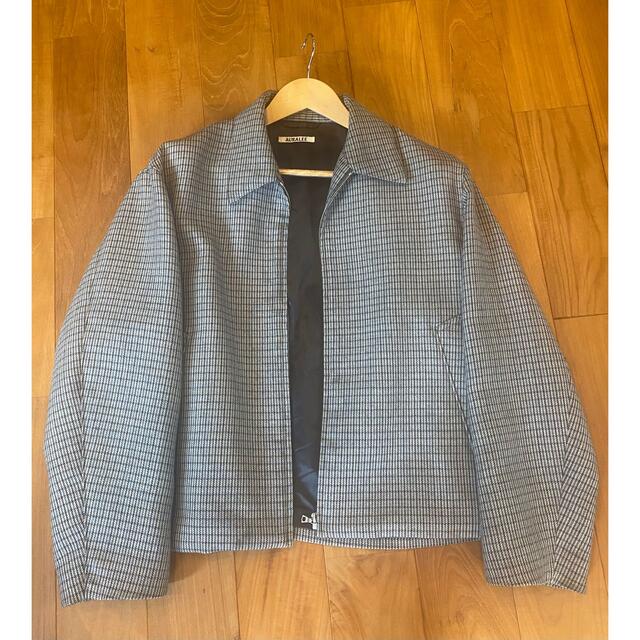 AURALEE(オーラリー)の【限定価格】AURALEE double face check blouson3 メンズのジャケット/アウター(ブルゾン)の商品写真