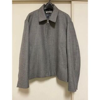 オーラリー(AURALEE)の【限定価格】AURALEE double face check blouson3(ブルゾン)