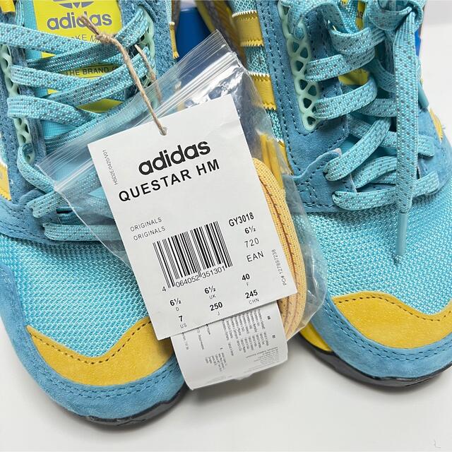 adidas HUMAN MADE クエスター QUESTAR スニーカー 水色