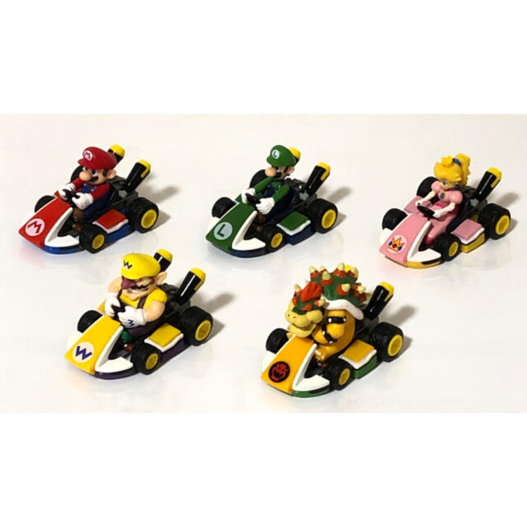任天堂 - マリオカート8 プルバックカー 全5種コンプリート 任天堂 - マリオカート8 プルバックカー 全5種コンプリート