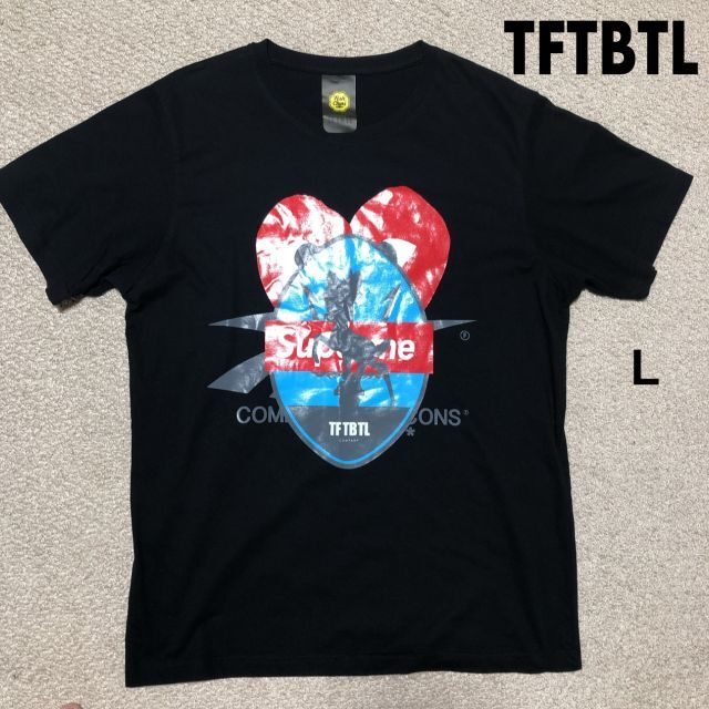 TFTBTL COMPANY Tシャツ L/パロディープリント半袖カットソー