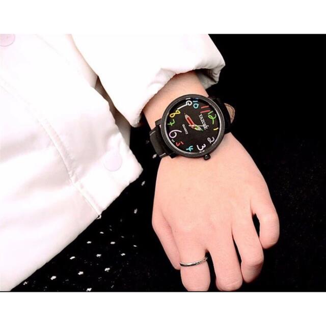海外お洒落ファッション【YAZOLE QUARTZ】マルチカラー 腕時計 メンズの時計(腕時計(アナログ))の商品写真