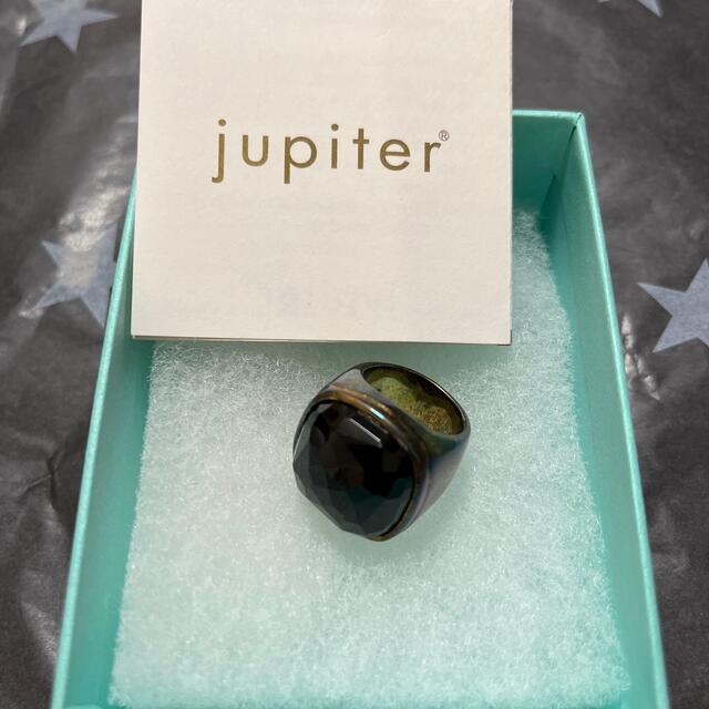 リング(指輪)梨花さんプロデュース　Jupiter BLACK ROCK ring