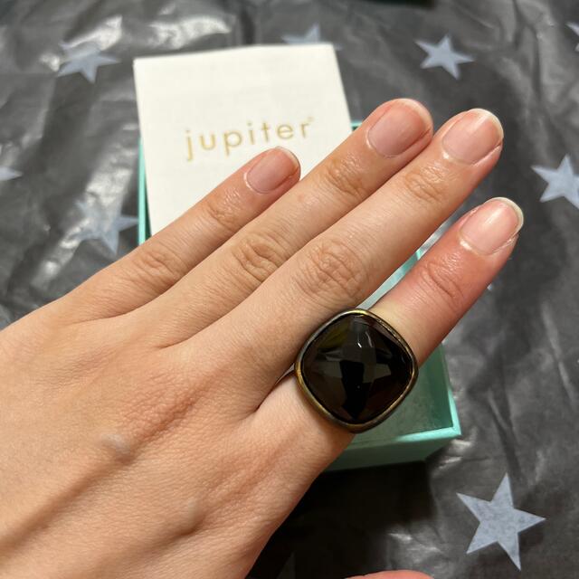 梨花さんプロデュース　Jupiter BLACK ROCK ring