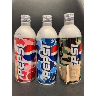 アベイシングエイプ(A BATHING APE)の【未開封】【難あり】BAPE×PEPSIコラボ缶セット(その他)