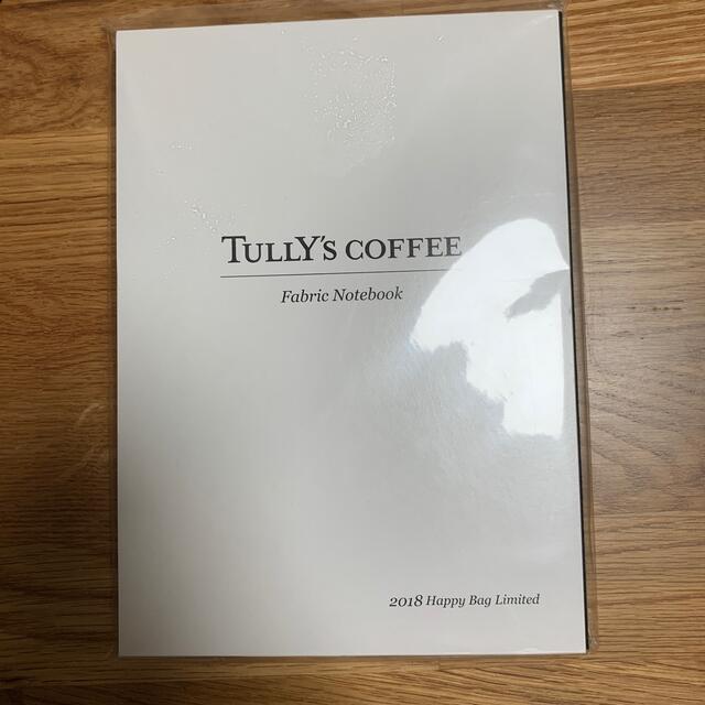 TULLY'S COFFEE(タリーズコーヒー)のタリーズ　ノート　２０１８年ハッピーバッグ インテリア/住まい/日用品の文房具(ノート/メモ帳/ふせん)の商品写真