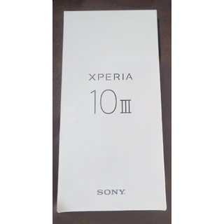 エクスペリア(Xperia)の新品未使用 SONY Xperia 10 III A102SO ピンク(スマートフォン本体)