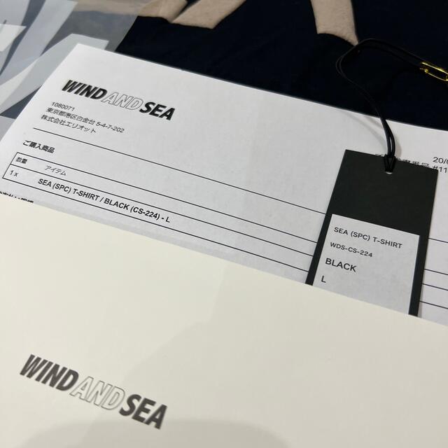 WIND AND SEA(ウィンダンシー)の【WIND AND SEA】SEA(SPC) Tシャツ【L】 メンズのトップス(Tシャツ/カットソー(半袖/袖なし))の商品写真