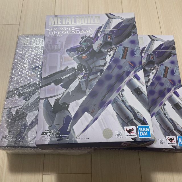 METAL BUILD  Hi-νガンダム　3個セット エンタメ/ホビーのフィギュア(アニメ/ゲーム)の商品写真