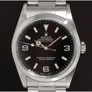 ロレックス(ROLEX)の【ロレックス】14270 エクスプローラー 黒 AT自動巻 デイトナ Rolex(腕時計(アナログ))