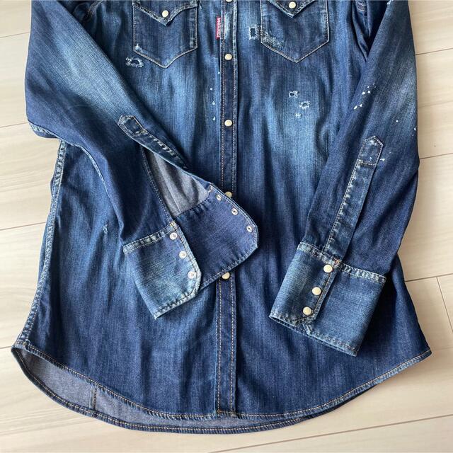 在庫定番 DSQUARED2 - ディースクエアード デニムシャツ 美品