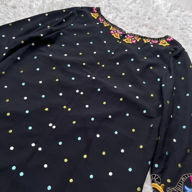 ✨極美品✨ グレースコンチネンタル マルチカラー刺繍カフタン