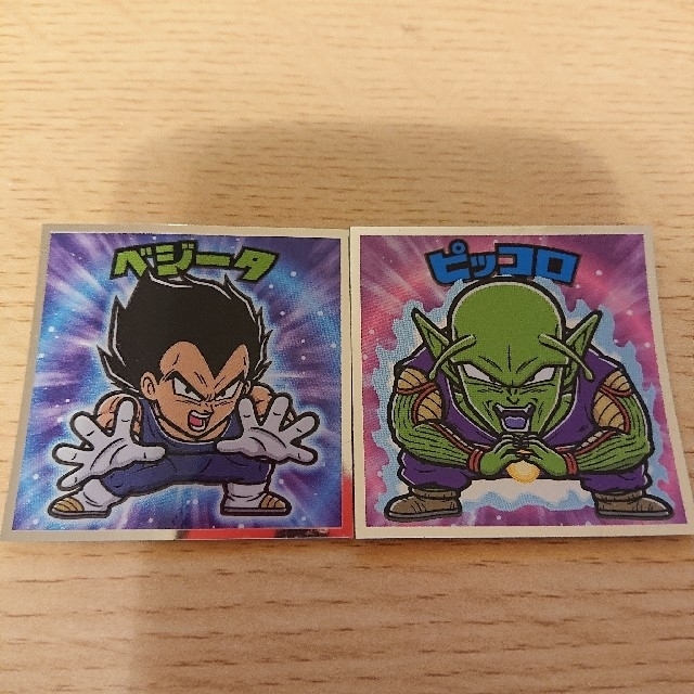 ドラゴンボール(ドラゴンボール)のドラゴンボールマン超 スーパーヒーローコレクターシール 2枚セット エンタメ/ホビーの声優グッズ(ステッカー（シール）)の商品写真