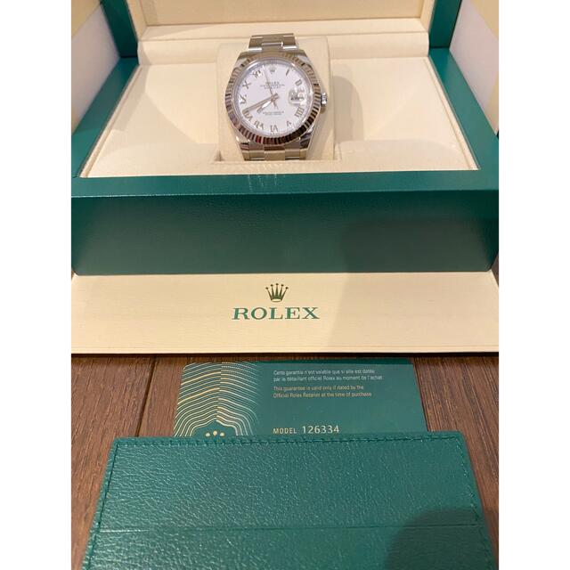 ROLEX(ロレックス)のT＠様専用①ROLEX デイトジャスト 41 ホワイトローマン 126334 メンズの時計(腕時計(アナログ))の商品写真