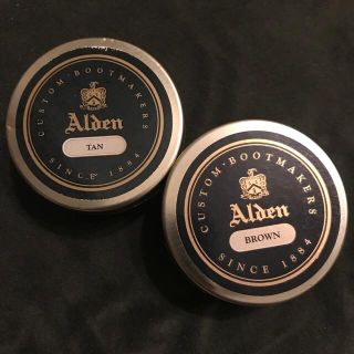 オールデン(Alden)の難あり 新品2個セット オールデン ワックス 靴磨き(その他)