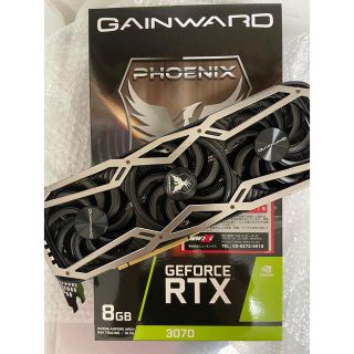 RTX3070 Gainward Phoenix 非LHR グラフィックボード(PCパーツ)