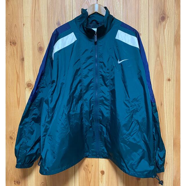 90s ヴィンテージ  銀タグ NIKE ナイキ ビッグロゴ ナイロンジャケット