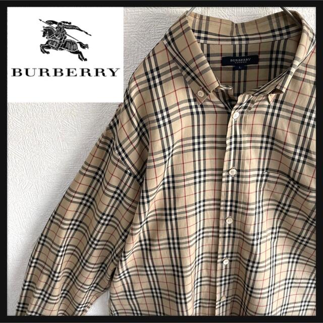 極美品 BURBERRYノバチェックシャツ cutacut.com