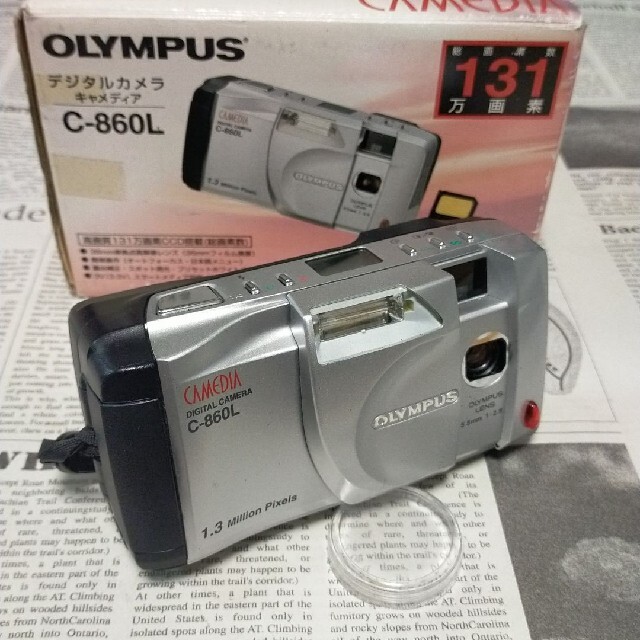 美品  OLYMPUS CAMEDIA C-860L オリンパス スマホ/家電/カメラのカメラ(コンパクトデジタルカメラ)の商品写真