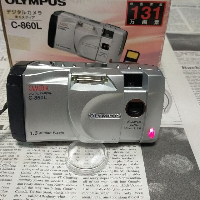 美品  OLYMPUS CAMEDIA C-860L オリンパス スマホ/家電/カメラのカメラ(コンパクトデジタルカメラ)の商品写真