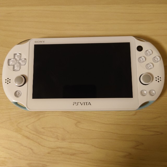 携帯用ゲーム機本体PSVITA ライトブルー/ホワイト PCH-2000　本体のみ