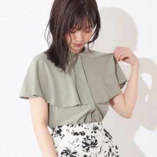 ナチュラルクチュール(natural couture)のナチュラルクチュール　ケープブラウス(シャツ/ブラウス(半袖/袖なし))