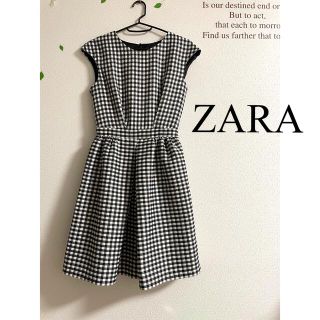 ザラ(ZARA)の☆ZARA☆ザラ　ギンガムチェックワンピース(ひざ丈ワンピース)