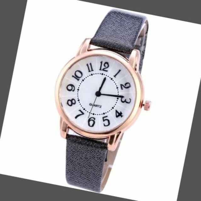 il by saori komatsu(アイエルバイサオリコマツ)の新作 レディース 腕時計 クォーツ ブラック×ゴールド 時計 レディースのファッション小物(腕時計)の商品写真