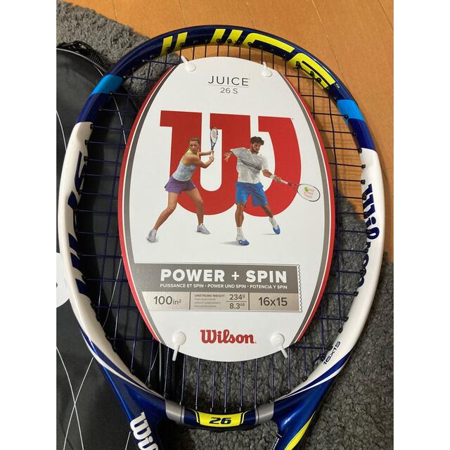 wilson(ウィルソン)の新品未使用　ウィルソン　Wilson テニスラケット　バッグ付き スポーツ/アウトドアのテニス(ラケット)の商品写真