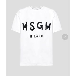 エムエスジイエム(MSGM)のMSGM  ロゴプリントTシャツ　12Y(Tシャツ(半袖/袖なし))